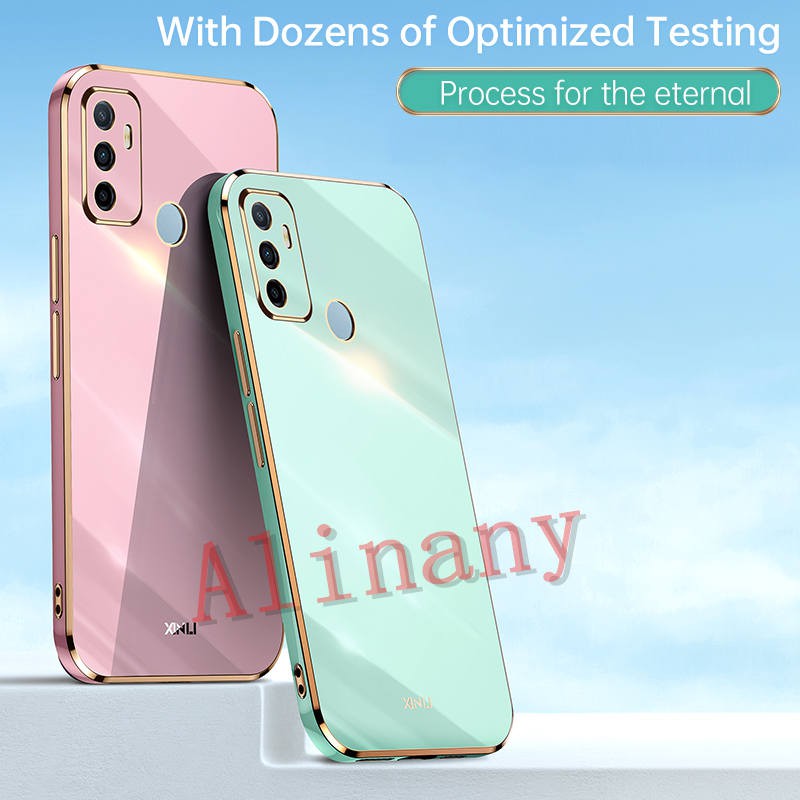 Ốp lưng OPPO A53 2020 Vỏ điện thoại mạ điện silicon mềm chống sốc OPPO A53 OPPOA53