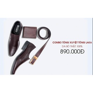 COMBO TÔNG XUYỆT TÔNG LAKA - DA BÒ THẬT 100%