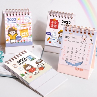 Lịch Để Bàn Mini 2022 Họa Tiết Hoạt Hình Sáng Tạo Xinh Xắn