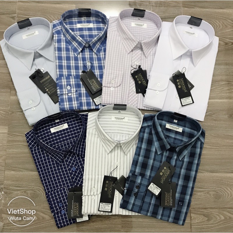 Áo sơ mi nam trung niên hãng Sài đồng cao cấp | BigBuy360 - bigbuy360.vn