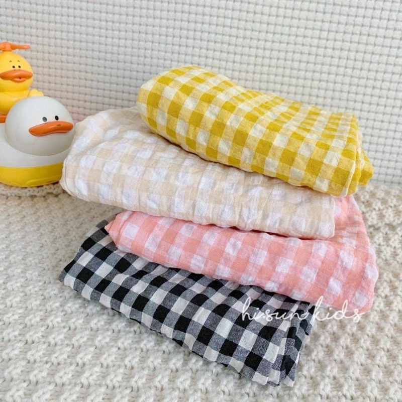 Sét 2 bộ pijama kẻ cho bé