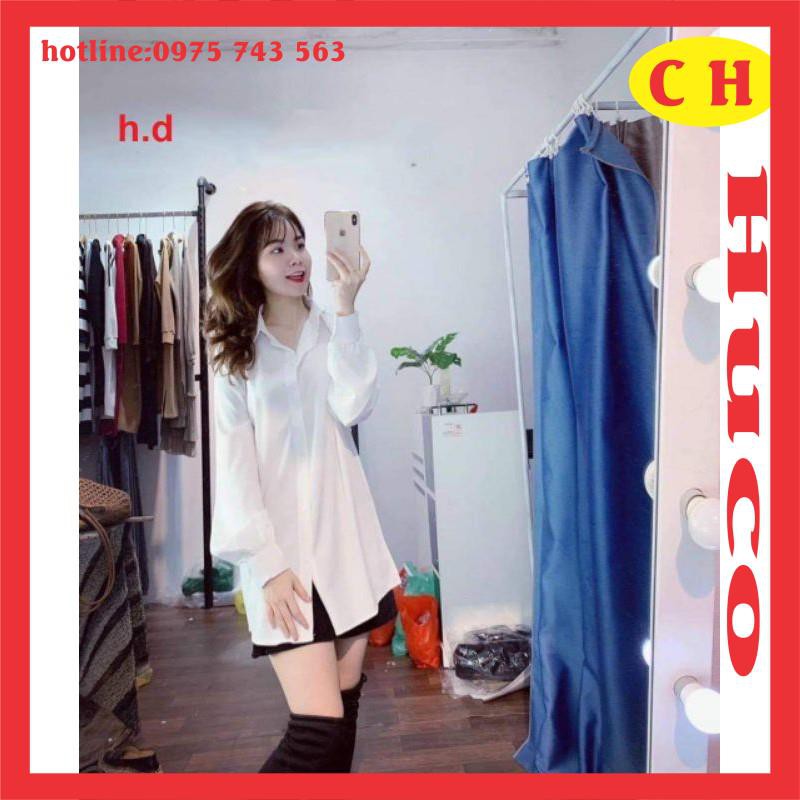 [RẺ VÔ ĐỊCH] Áo sơ mi basic các mẫu đã dạng, sơ mi form thụng unisex freesize nam nữ mặc được❤sơ mi trắng trơn học sinh