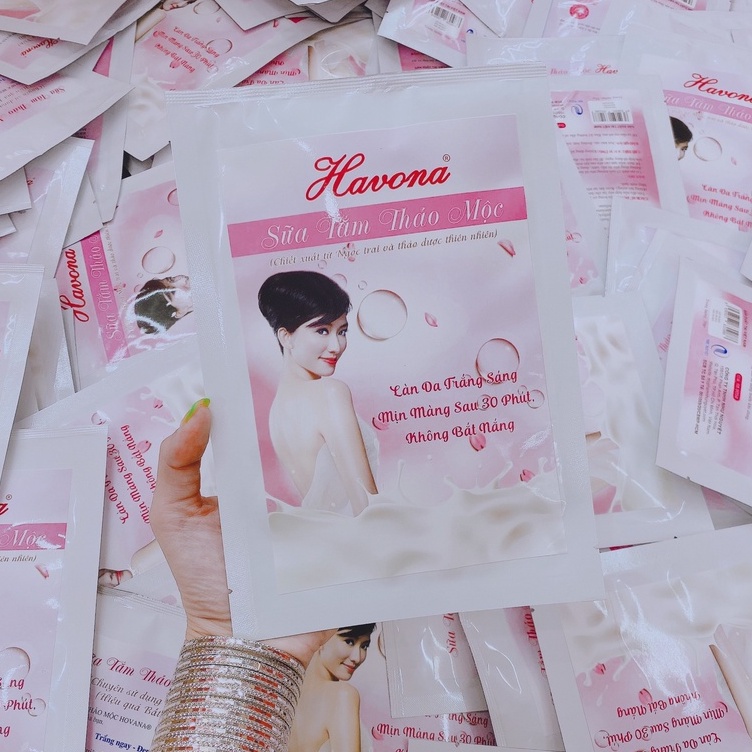 Tắm Trắng Havona Hồng Mùi Thảo Mộc