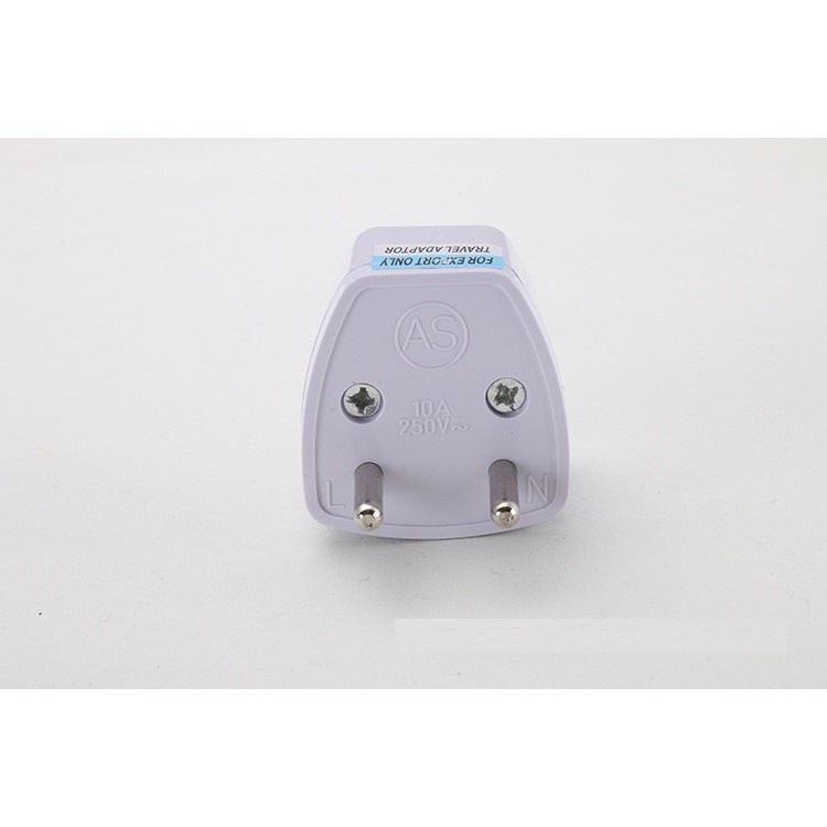 Ổ Chuyển Đổi Phích Cắm Từ 3 Chân Sang 2 Chân An Toàn Chịu Nhiệt Độ Cao, Nguồn 220V