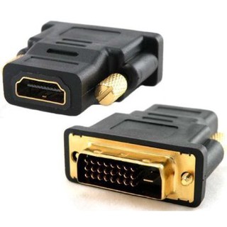Đầu cáp chuyển DVI sang HDMI 24+1