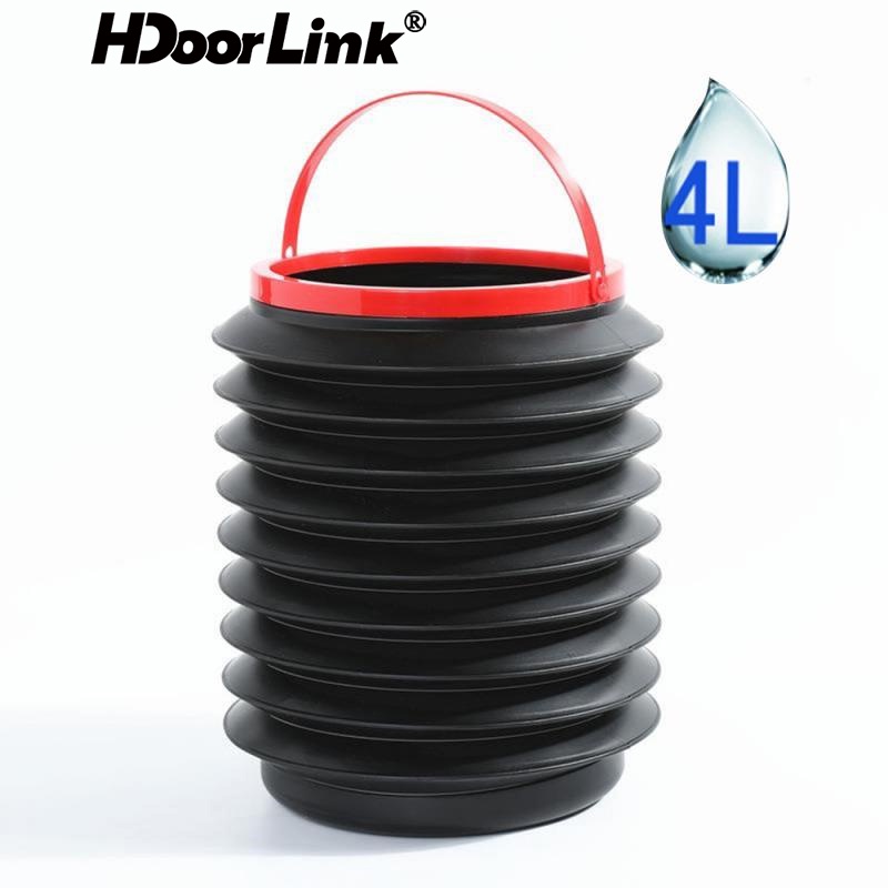 Thùng đựng đồ HdoorLink 4L có thể thu gọn tiện dụng cho xe hơi