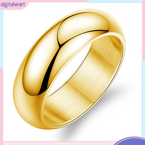 Nhẫn titan kiểu dáng đơn giản ( Size US 6-10 )