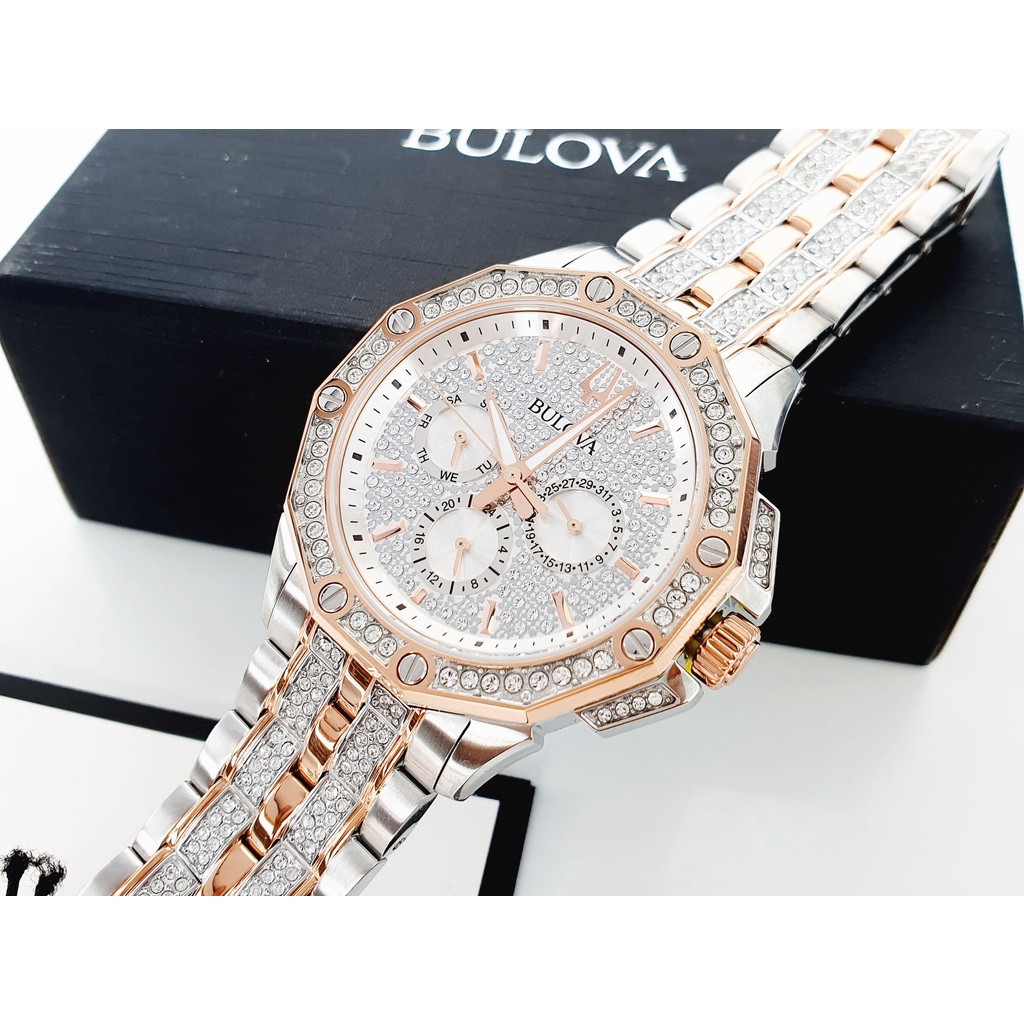 Đồng hồ nam Bulova Crystal 98C133 chính hãng tại 1959watchluxury