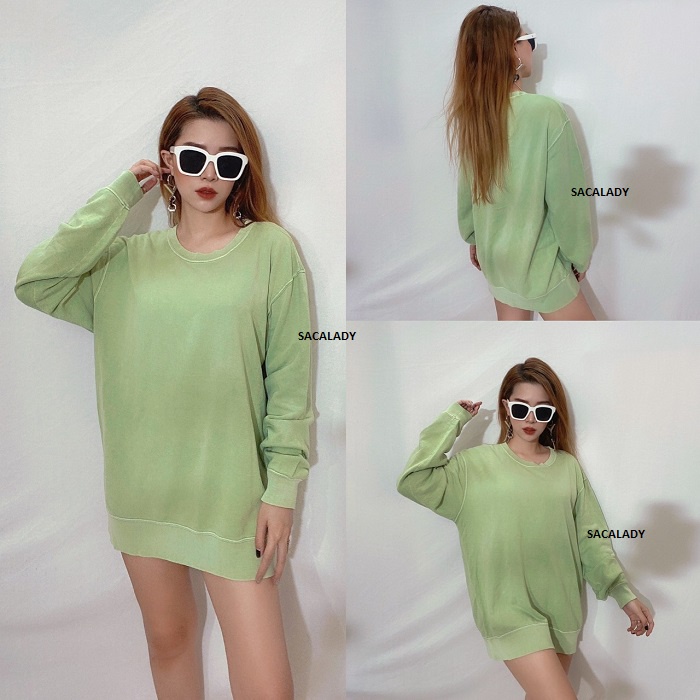 Áo Hoodies Cổ Tròn Đã Huỷ Nhãn Chính - 3899