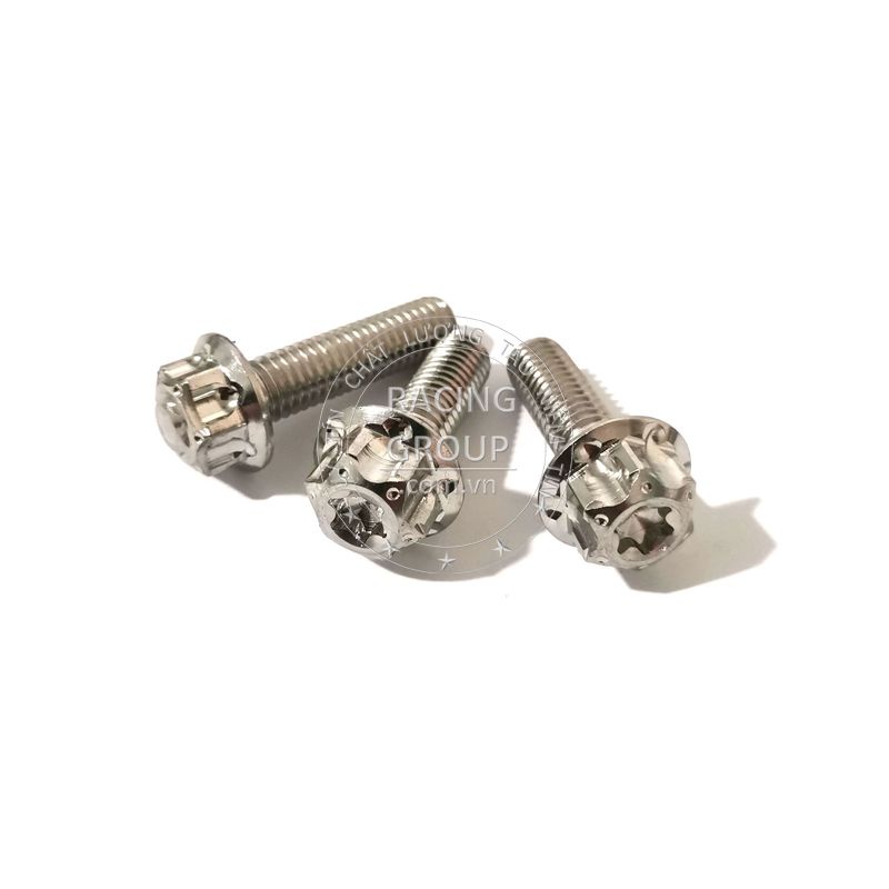 Ốc Salaya 8li25, 8li30, 8li40 đầu trụ gắn pát heo, gác chân và gắn nhiều vị trí trên xe inox 304 chống gỉ