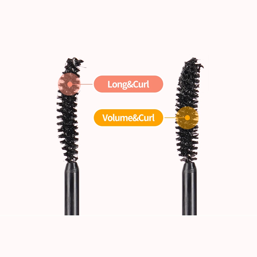 Mascara COSNORI chuốt mi siêu cong năng động có thể làm sạch