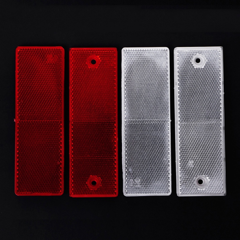 Bộ 2 Miếng Dán Phản Quang Cảnh Báo An Toàn Trang Trí Bánh Xe Hơi DIY