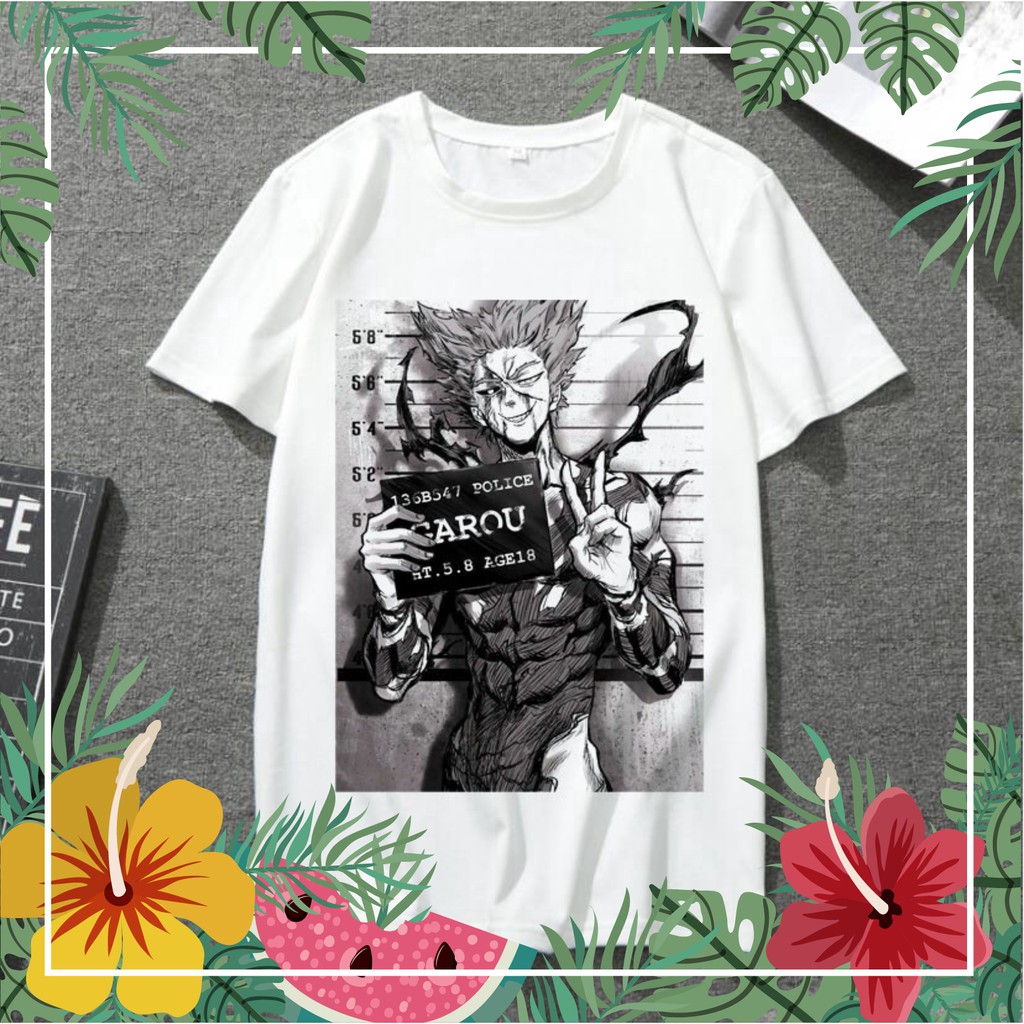 Siêu xịn (3 HÌNH) ÁO THUN GAROU NAM NỮ Siêu xịn