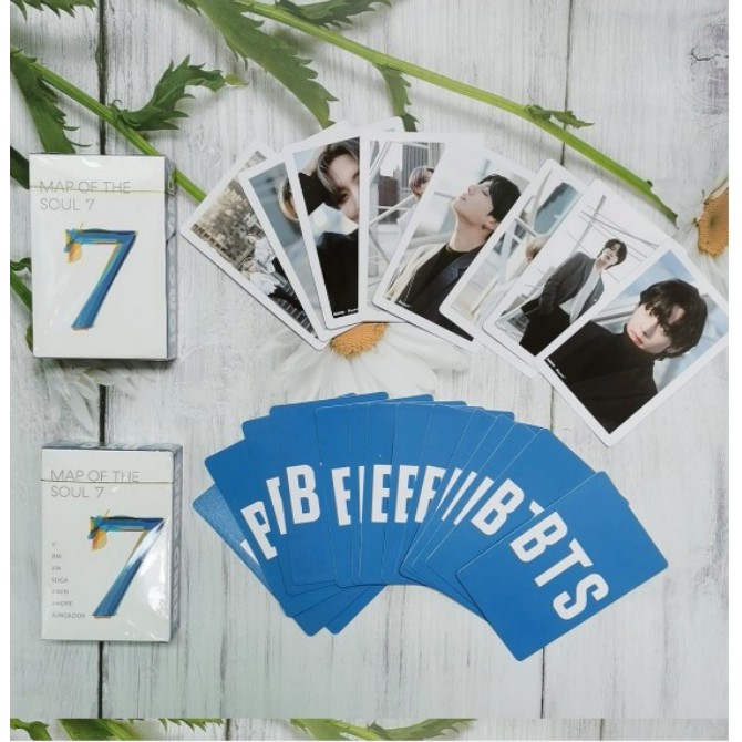 Hộp 54 ảnh thẻ lomo in hình nhóm nhạc BTS