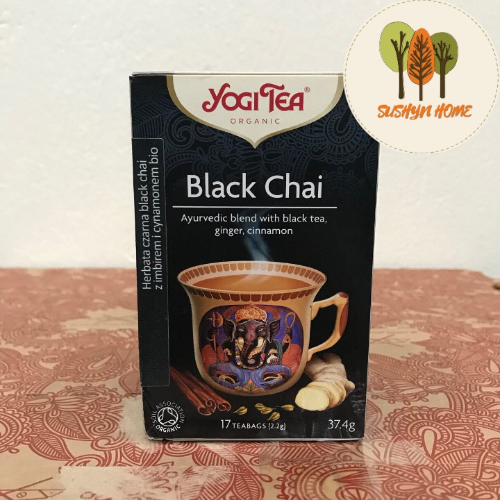 Trà Yogi Tea Thảo Mộc Hữu Cơ ⚡Black Chai