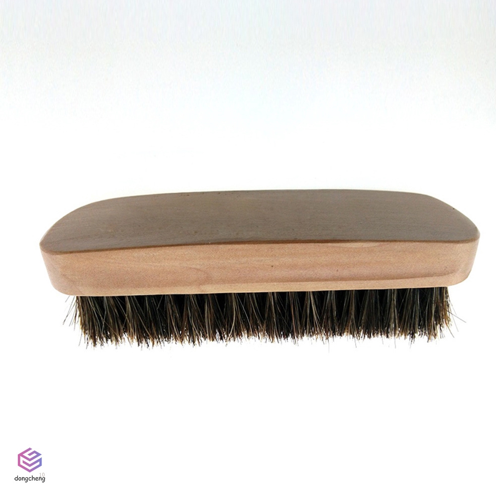 [Hàng mới về] Bàn chải đánh bóng giày cán gỗ chuyên nghiệp tiện lợi
