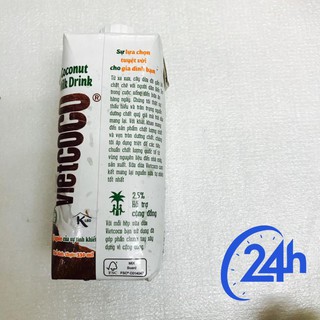 Sữa dừa đóng hộp nguyên chất vietcoco - 330ml