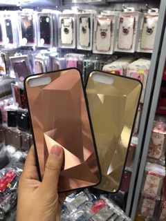 (6 màu) Ốp 3D kim cương đồng màu Iphone
