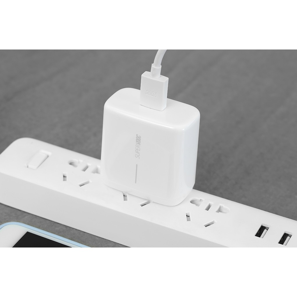 Cốc sạc siêu nhanh OPPO 65W Super VOOC 2.0 chính hãng - bảo hành 12 tháng 1 đổi 1