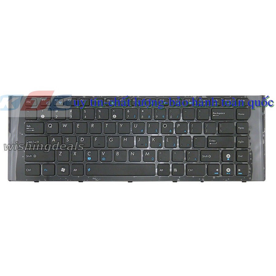 BÀN PHÍM LAPTOP ASUSA40 A40J A40Z A40D A40DEUS layout 0464# NHẬP KHẨU