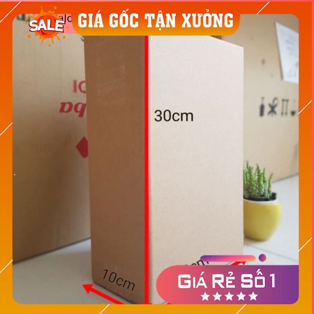 [COMBO 50h] Hộp giấy 20x10x30 - Thùng Carton Đóng Hàng