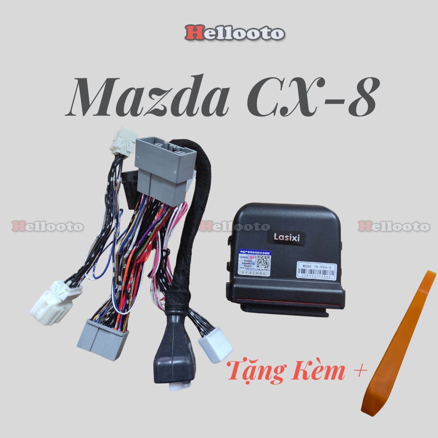 Tự Động Gập Gương Và Lên Xuống Kính Xe Mazda CX8 CX-8 2019 đến 2021 hãng Lasixi ( tặng kèm thanh cậy nhựa)