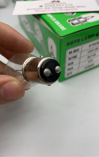 Bóng đèn hậu stop zin 12v21/6 - bóng sợi đốt chân 1157