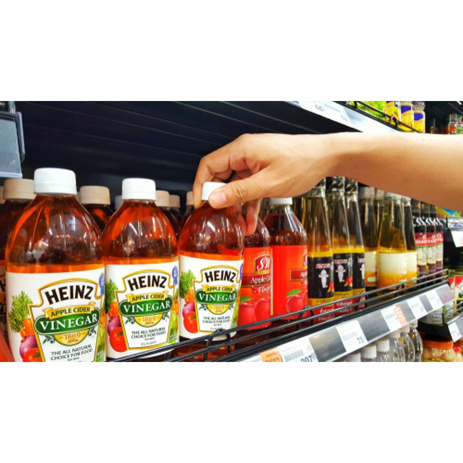 Dấm  Táo hiệu Heinz Apple Cider Vinegar 473ml