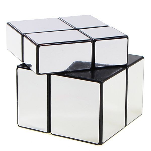 Rubik Mirror Silver gương bạc 2x2 ShengShou quà tặng sáng tạo