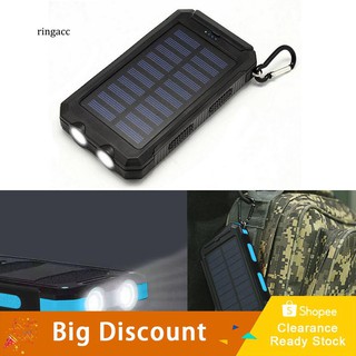 Sạc dự phòng không thấm nước với la bàn 10000mAh dùng năng lượng mặt trời  Wviễn