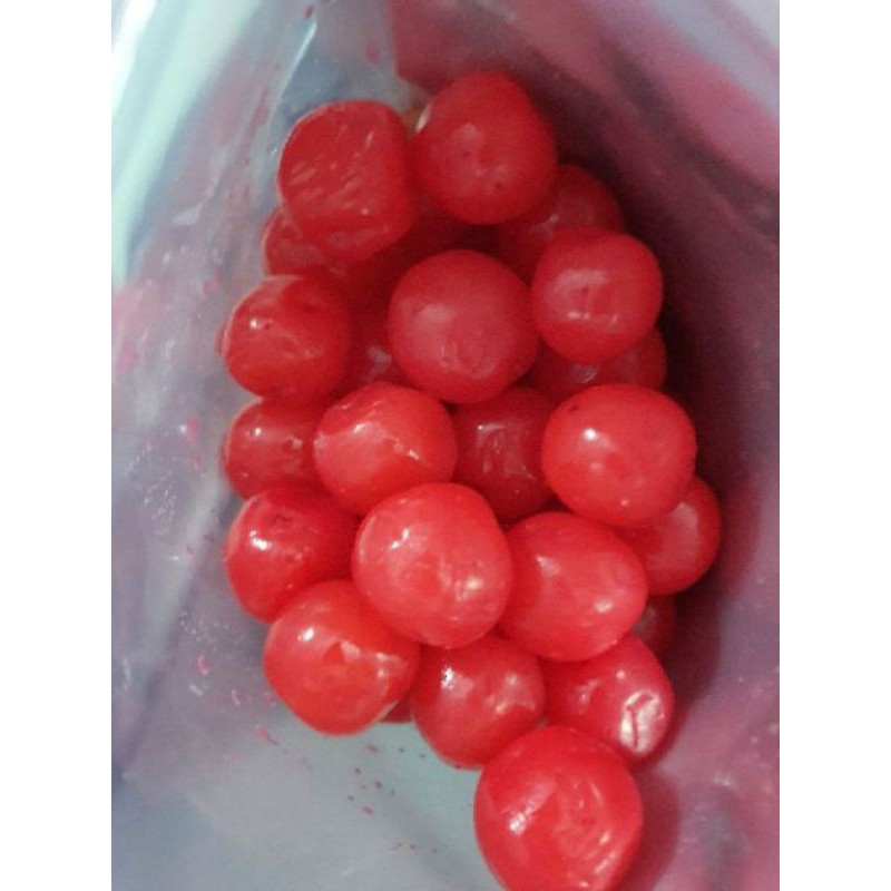 300gr mứt cherry mix 2 màu vàng đỏ