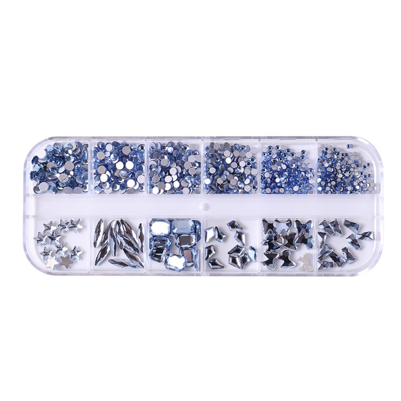 Đá Pha Lê Thủy Tinh Nhiều Hình Dạng Dùng Trang Trí Móng Tay Nghệ Thuật YOUYO