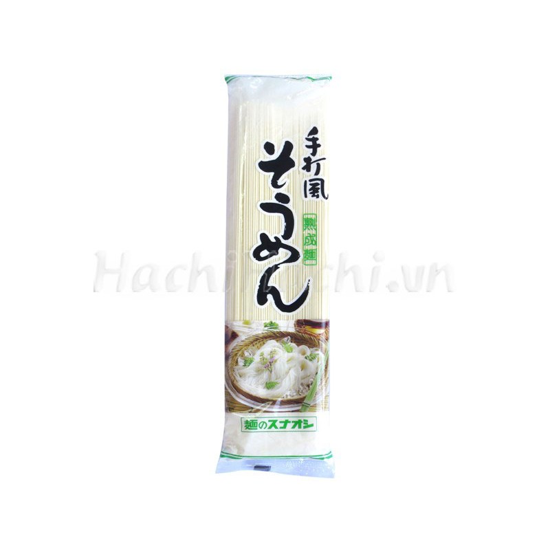 [Mã 77FMCGSALE1 giảm 10% đơn 250K] Mì Somen 200g - Hachi Hachi Japan Shop