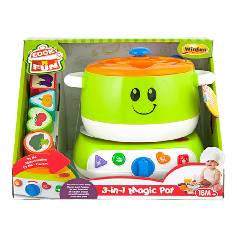 Đồ chơi nấu ăn 3-in-1 Magic Pot Winfun