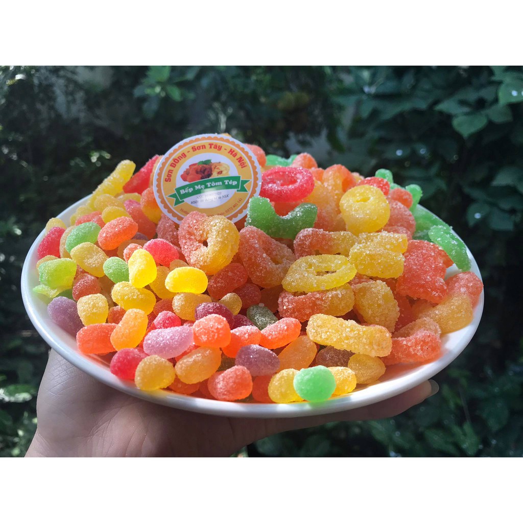 1KG KẸO DẺO CHIP CHIP BỌC ĐƯỜNG HƯƠNG TRÁI CÂY ĐÀ LẠT SIÊU NGON