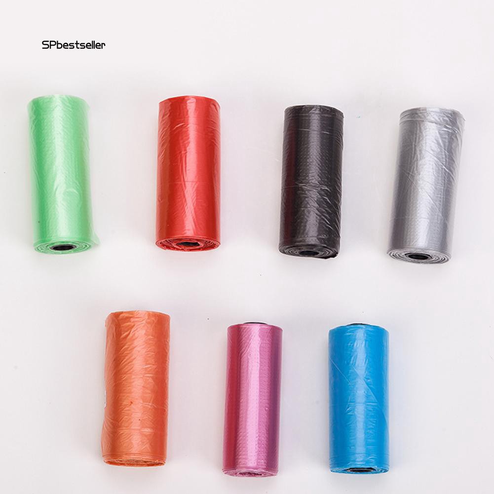 Set 4 cuộn 60 túi nylon đựng rác thải thú cưng tiện lợi