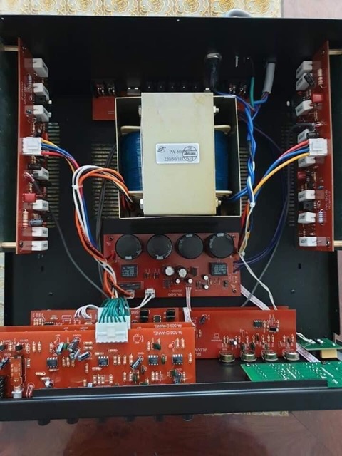 Amply Jarguar PA 506N - 16 sò lớn, 4 kênh, hàng Hàn quốc Komi