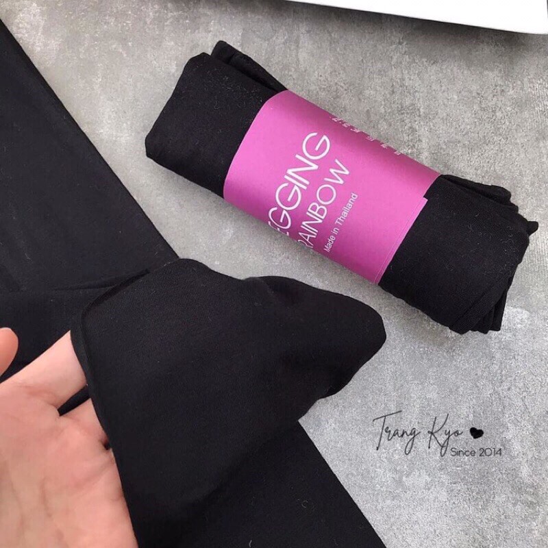 Quần legging ngố quận tím
