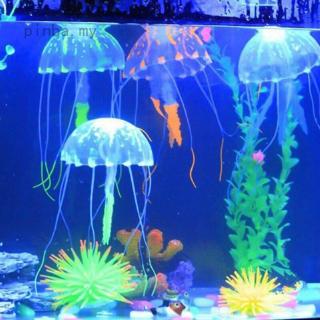 Sứa Silicone phát sáng trang trí bể cá