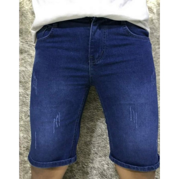 Quần Jean lửng nam -Xanh dương | BigBuy360 - bigbuy360.vn