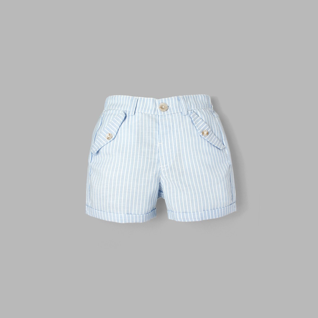 Quần short oxford BAA BABY nắp túi lật cho bé trai - BT-QU22N