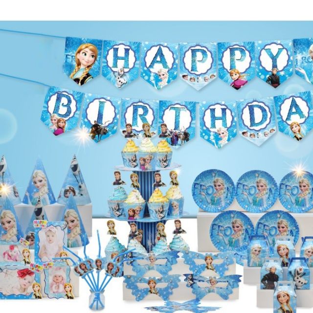 Trang trí sinh nhật cho bé Elsa