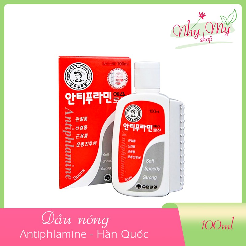 DẦU NÓNG XOA BÓP ANTIPHLAMINE HÀN QUỐC 100ml