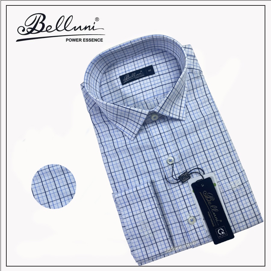 Áo Sơ Mi Nam Dài Tay Công Sở Thương Hiệu Thời Trang Belluni