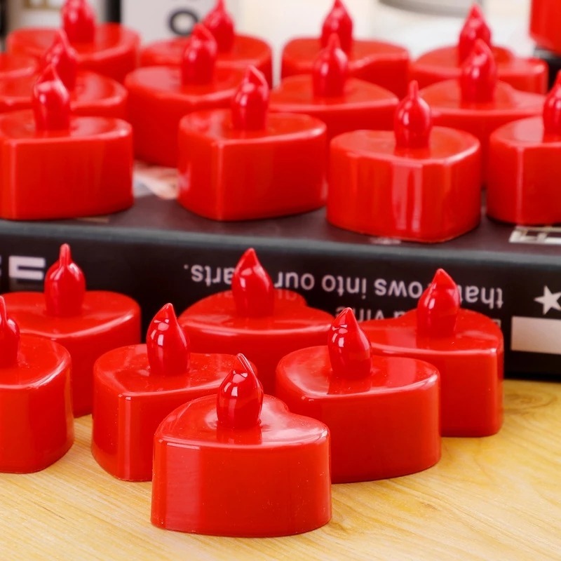 Đèn LED kiểu trái tim dễ thương dùng để trang trí