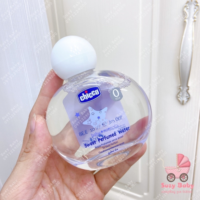 Nước hoa hương tự nhiên Chicco cho bé từ 0 tháng tuổi