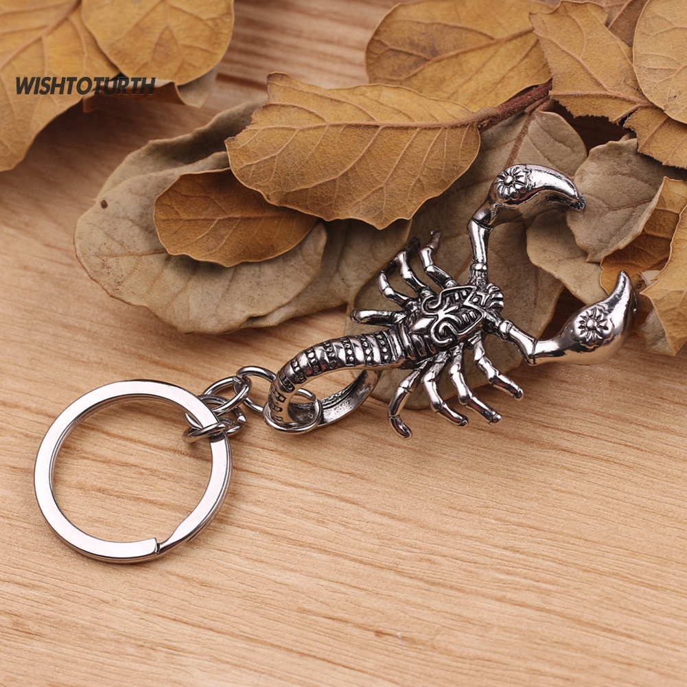 Móc Khóa Hình Bọ Cạp Bằng Hợp Kim Phong Cách Retro