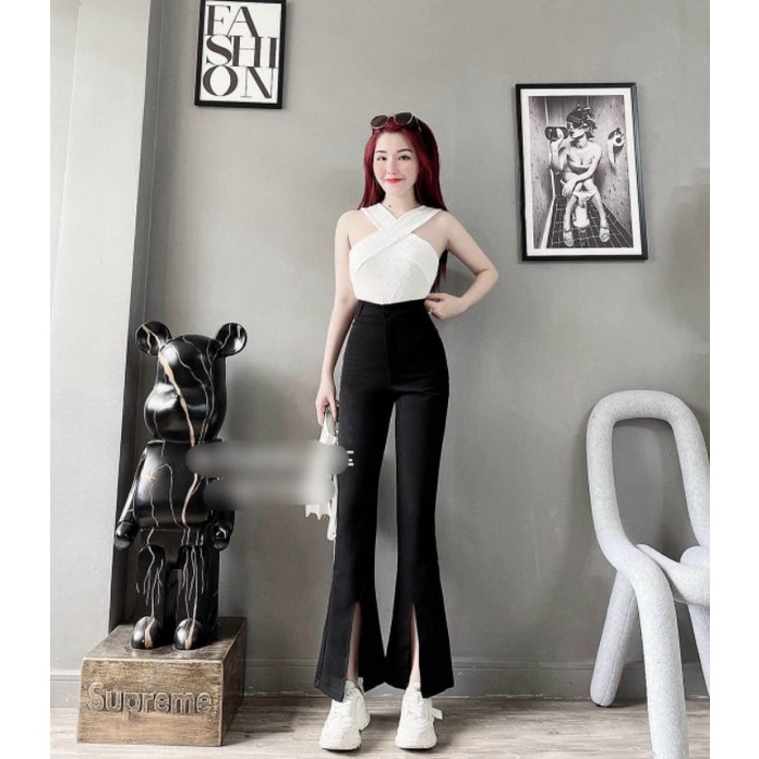 Áo 2 dây chữ X chéo cổ sang chảnh