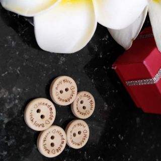 Khuy ( cúc- nút) gỗ Handmade 5k/10c