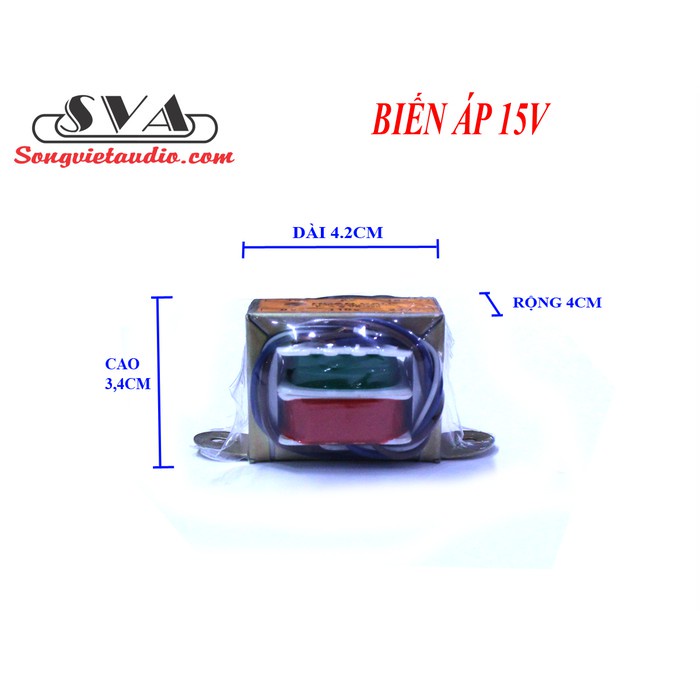 BIẾN ÁP NGUỒN 15V 1A